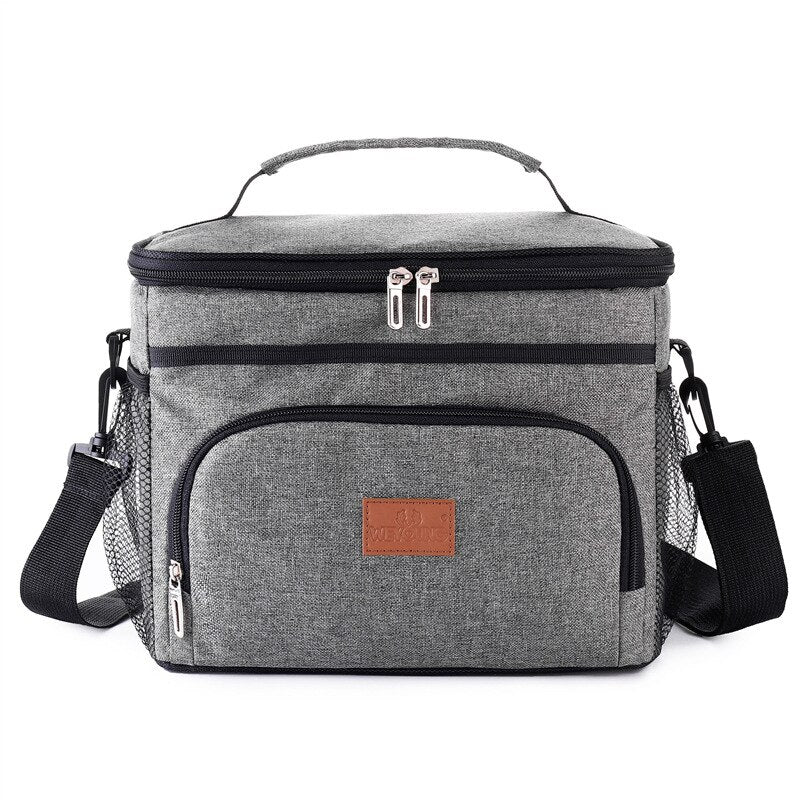 Glacière Souple 15 Litres Grise,  sac isotherme glacière