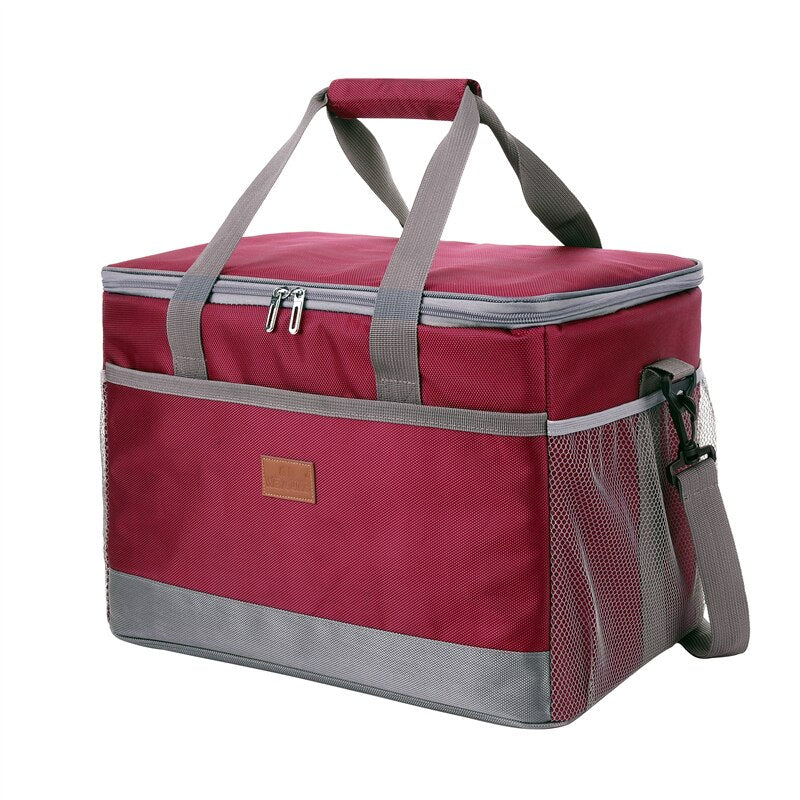 Grand Sac Isotherme 33l Rouge (Glacière Souple),  sac isotherme metro