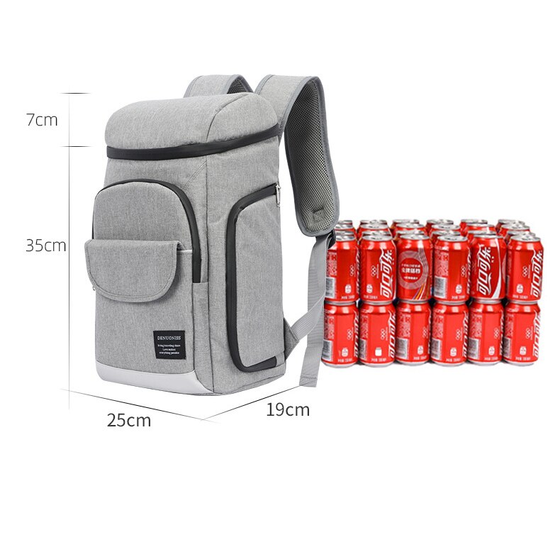 Sac à Dos Isotherme Souple Gris,  sac à dos isotherme pas cher