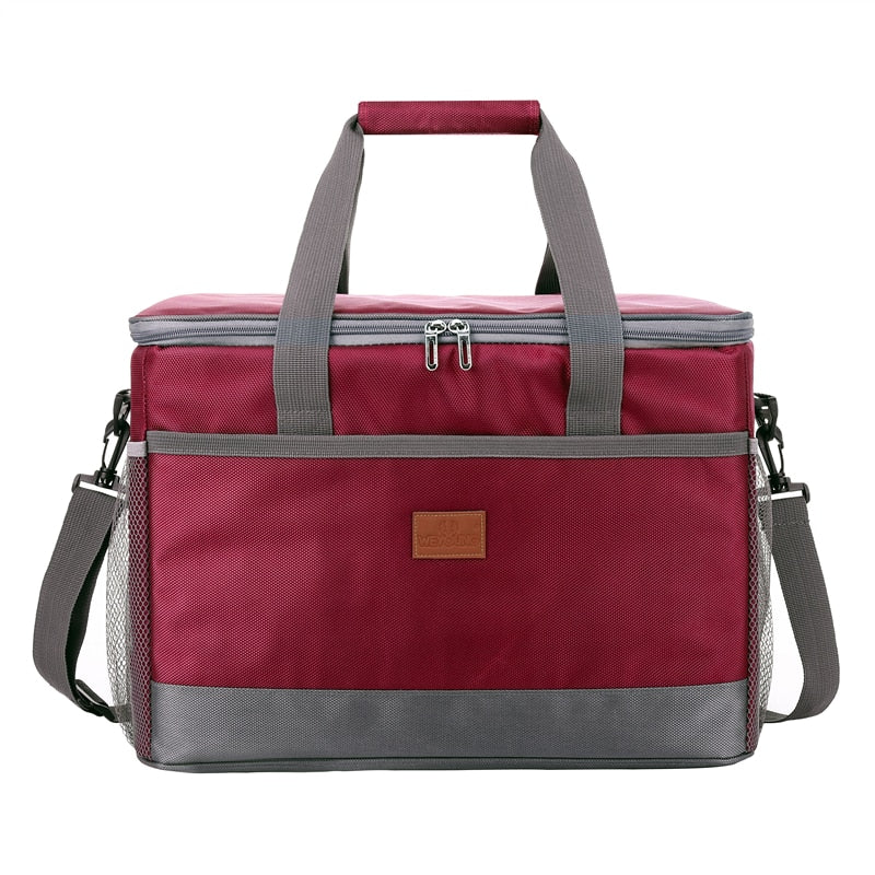 Grand Sac Isotherme 33l Rouge (Glacière Souple),  sac isotherme homme