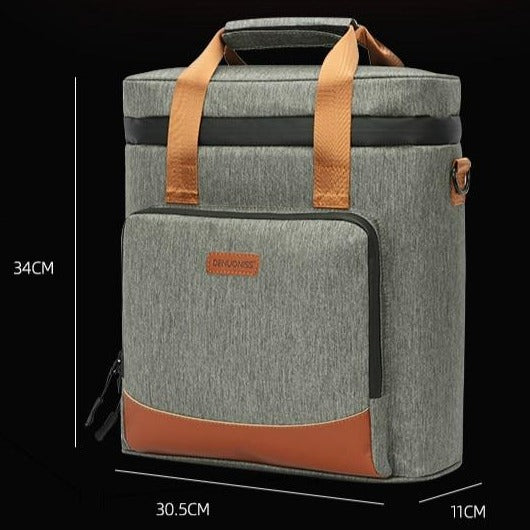 Petit Sac Isotherme Repas Vintage