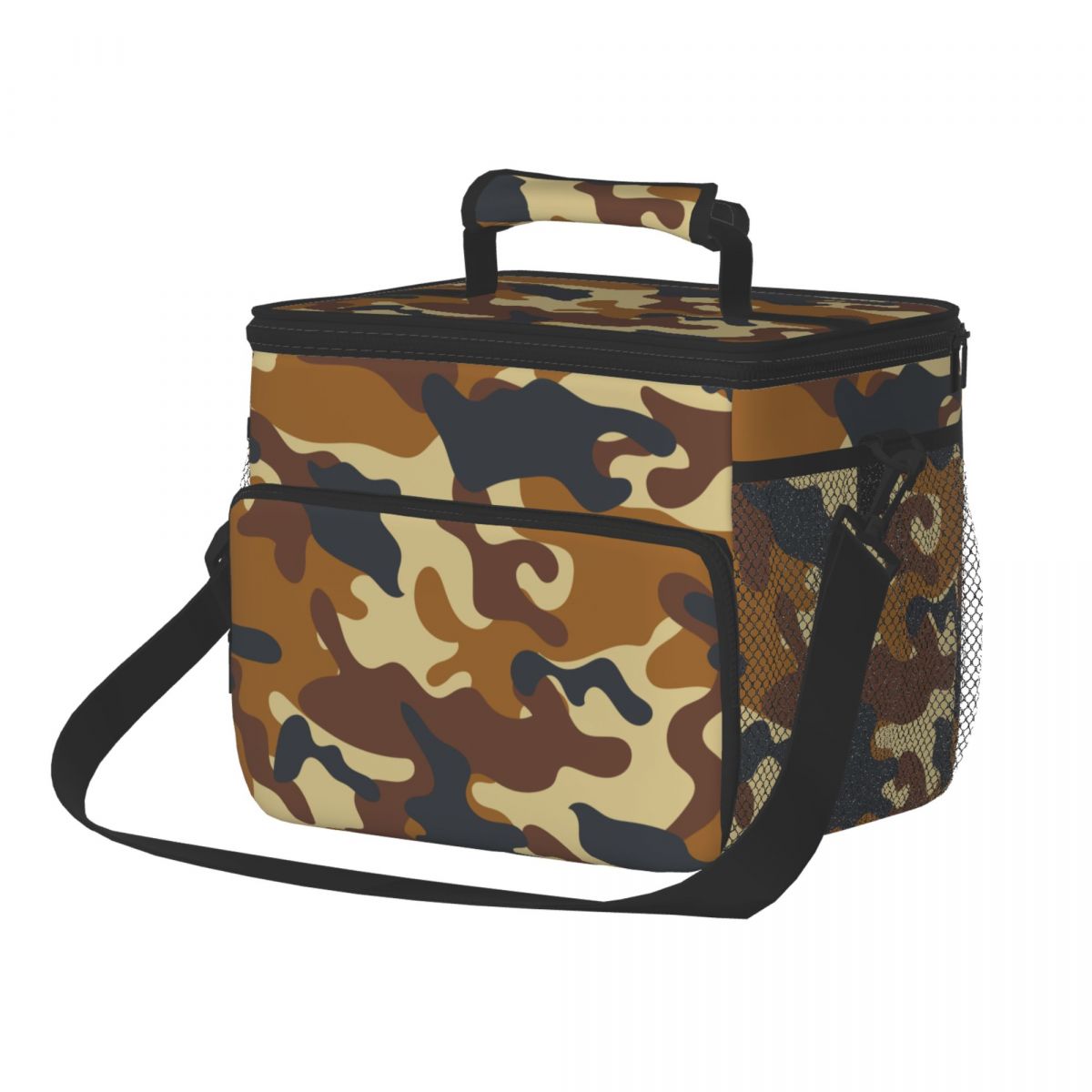 Grande Glacière Souple Isotherme Camouflage,  sac a dos isotherme